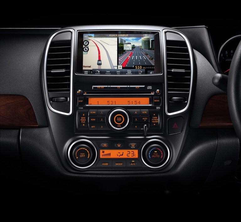 Center Console Display