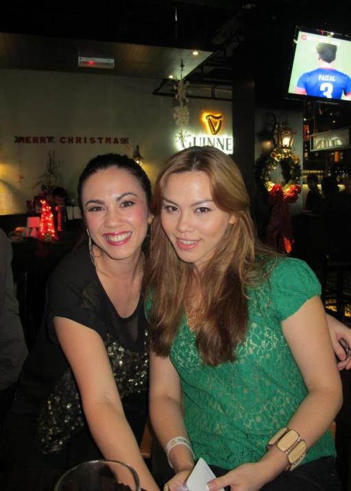 Vince Chong's sisters - Vanessa and Pamela Chong (of The Amazing Race Asia fame)