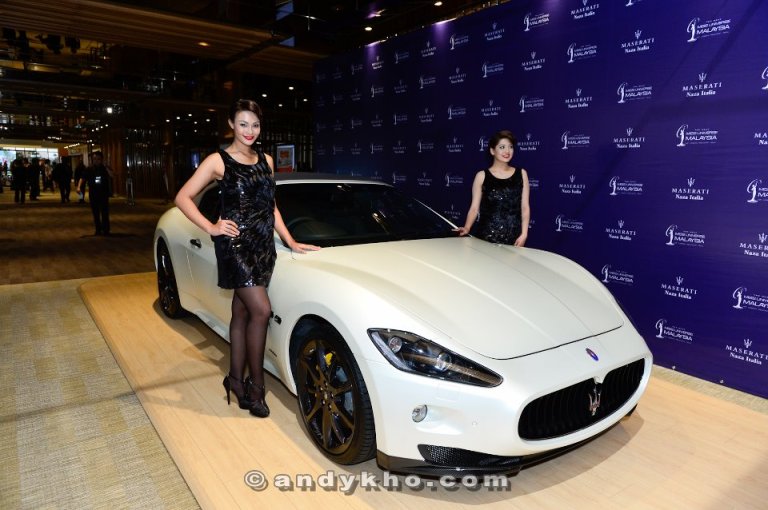 Maserati (Naza Motors) was one of the main sponsors hence this beauty was there