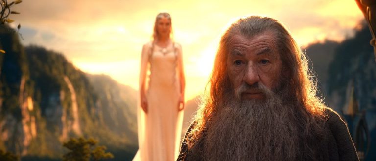 Cate Blanchett reprises her role as Galadriel