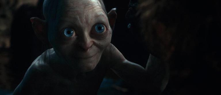 Smeagol/ Gollum is pretty entertaining!