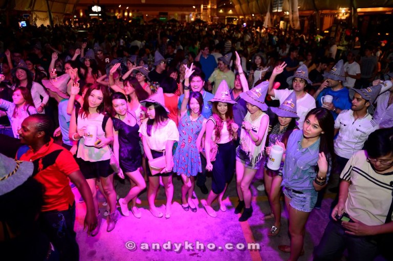 The crowd certainly appreciated the band's effort