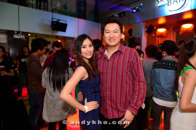 With pretty Alicia Tan