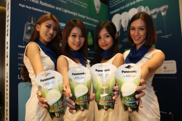 The new Panasonic LED light bulbs