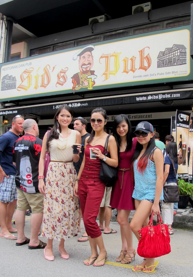 Arthur's Day pre-party at Sid's Pub TTDI.