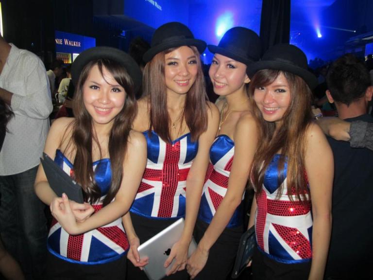 Another trip up to Penang, this time for the Johnnie Walker Black Circuit Lounge Great Britain