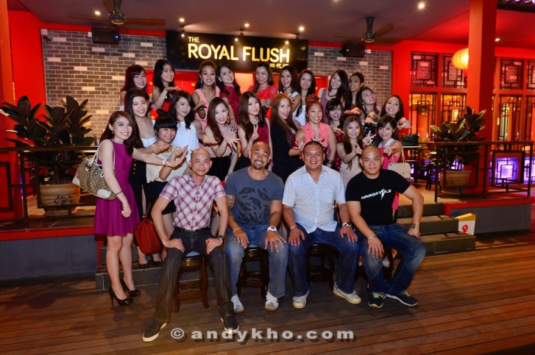 Andy with them in what I call 'The 4 Botaks' photo