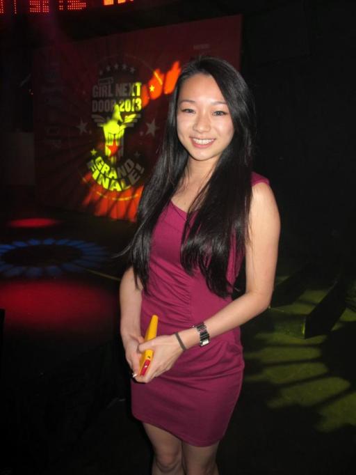 While the Q&A session was being conducted I managed to snap a pic of the sexy Amanda