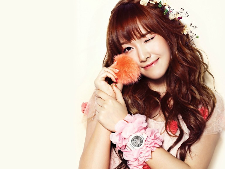 SNSD Jessica Casio Baby G Wallpaper