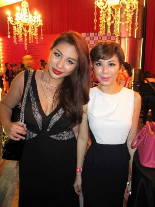MHB's Michelle Ooi with her friend Jasiminne