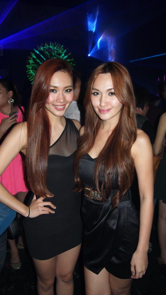 The pretty L'Oreal and Weena MArcus