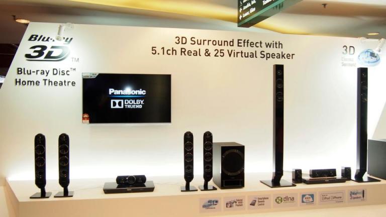 Now every TV needs a good home theater system to go with it and Panasonic provides just that with DVD/ Blu-ray players and speakers