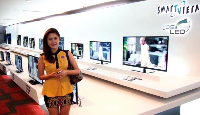 And here's Esther with the Panasonic Smart VIERA LED TVs
