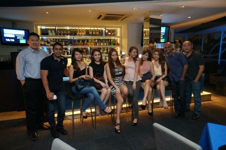 A pic with the owners of Chulo Restaurant & Bar