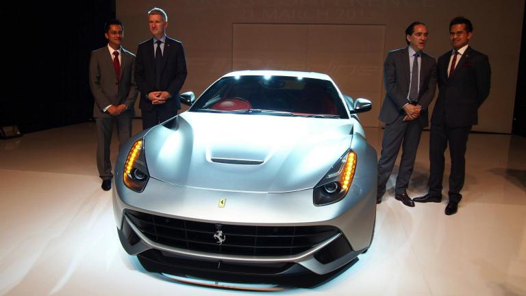 The Ferrari F12 berniletta - what a beauty!