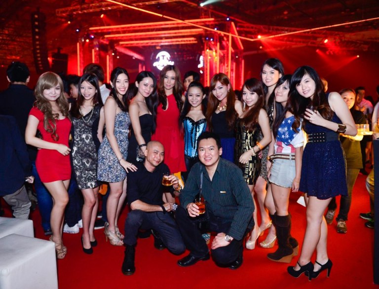 Expect a good looking and fun crowd at Hennessy Artistry parties!
