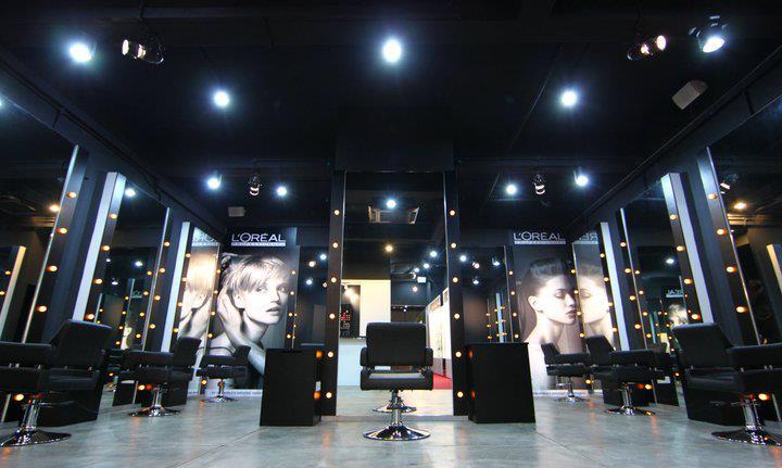 The service area on the ground floor