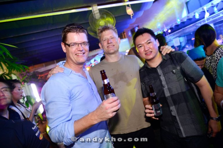 Had a big shock when partying at our table was none other than the "Great Dane" himself - legendary Manchester United goalkeeper Peter Schmeichel!