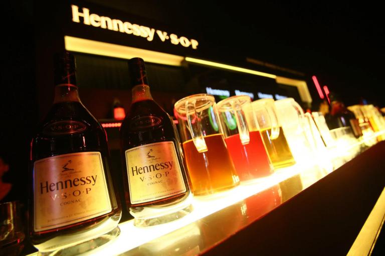 Brought to your by Hennessy V.S.O.P. - I like Hennessy Soda which is pretty refreshing.