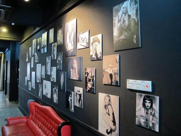 Upstairs was decorated with loads of photos as well. Upstairs offers a bit more privacy and is usually utilised by celebs/ models. I've bumped into quite a few over the years and most recently Patricia K - model and DJ and FHM Malaysia's Most Wanted Women of 2012.