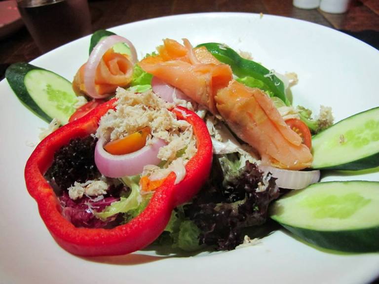 Smoked Salmon & Crabmeat Salad - RM24.00 - 