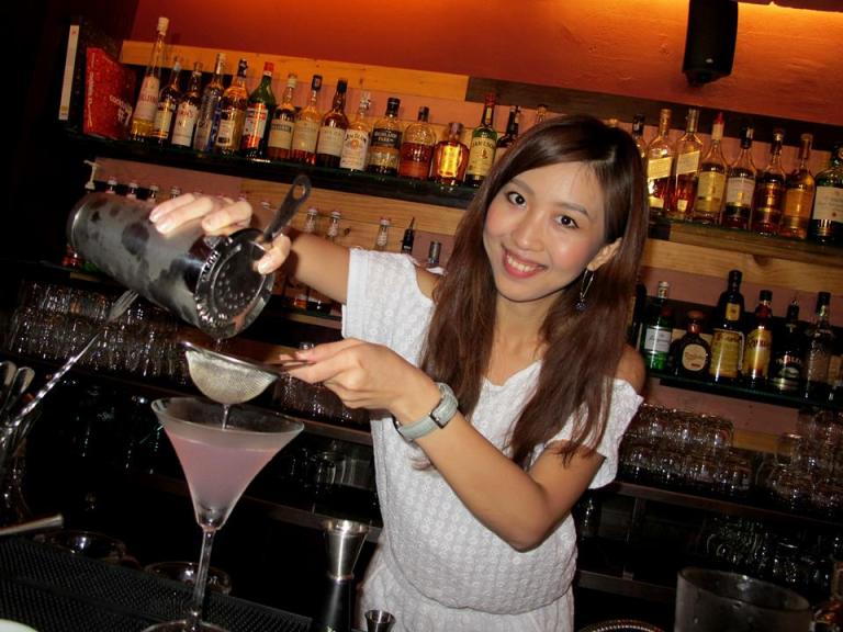 They have cocktails too and the owners were kind enough to allow my partner to play bartender andmake her own cocktail