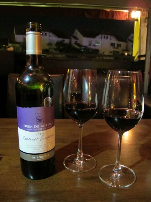 Ultimately we decided on a carbenet sauvignon from Australia