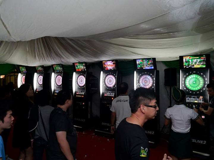 i Darts anyone? Good to see more dart machines this time round as they were very popular at the previous WTP in Penang. Beer and darts are natural companions after all!