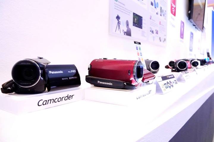 For those of you who like making YouTube videos Panasonic has a range of videocams as well