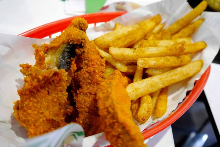 Portobello Fries - Mei Sze couldn't get enough of this one.