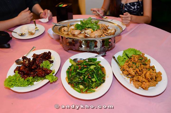 A delicious dinner at the restaurant right opposite Soju Room in Penang Times Square. Always make sure you eat before you drink so you can enjoy the party!