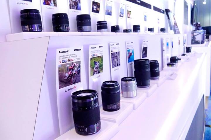 There is a wide selection of Lumix lenses to go with the G series cameras