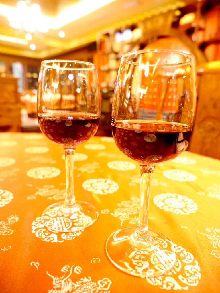 House Red Wine - we ordered these 2 glasses then proceeded up to the rooftop