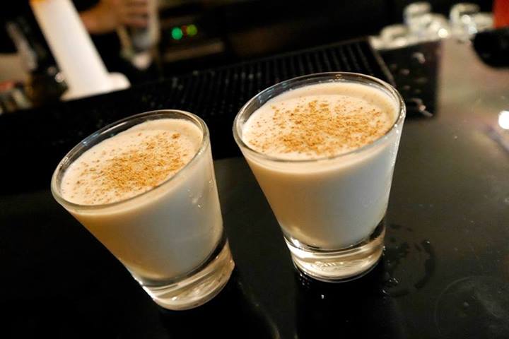 Indulgent cocktail - this tasted of coffee so I guess the Haagen Daz coffee ice cream was used. I had quite a few of these little shooters as they were easy to drink (and I didn't feel the alcohol till much later).