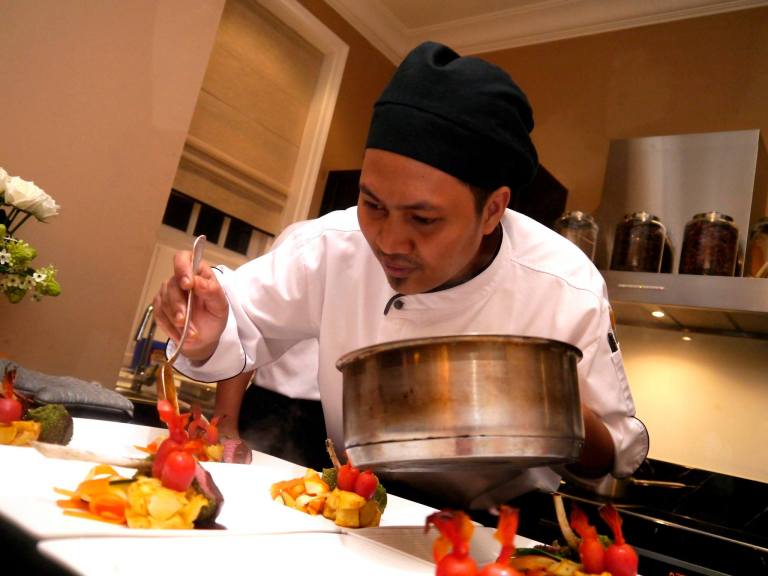 Then it was time for the main course!