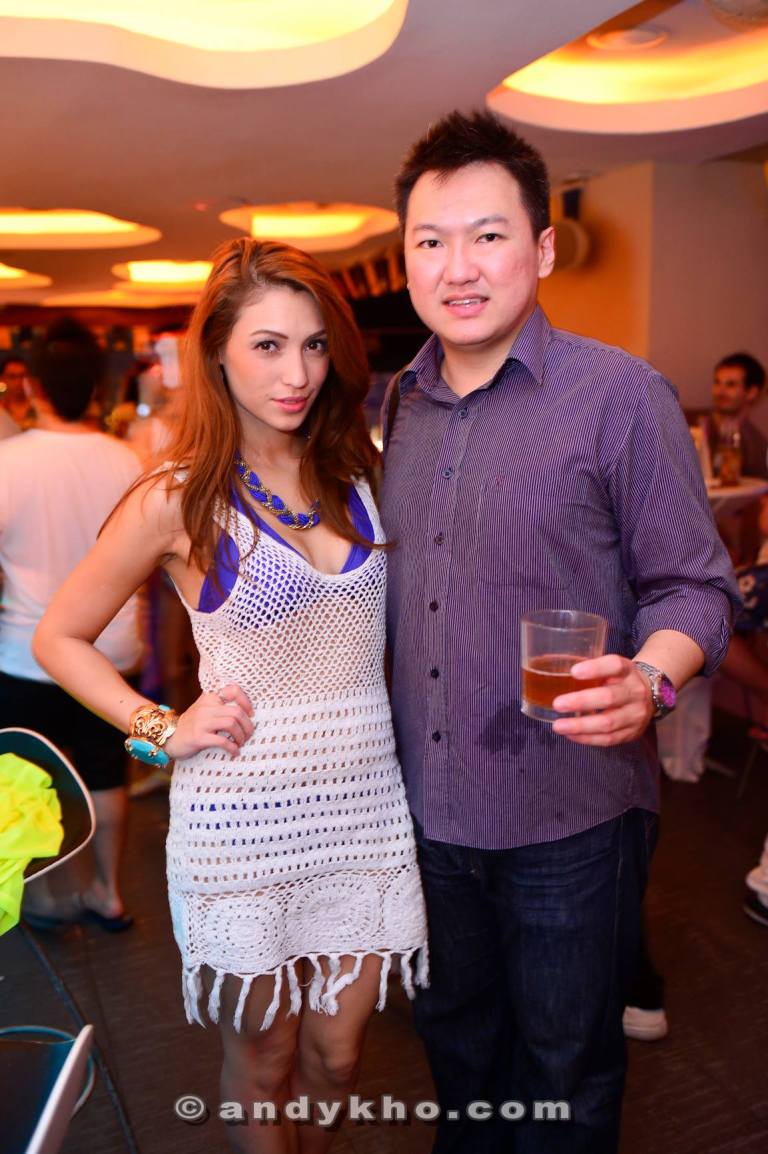 With Patricia K. We were joking on how often we bump into each other. Seems like every other week.