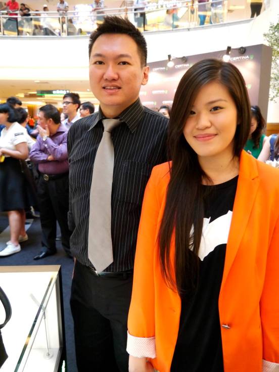 With Stephanie's sister Eryn