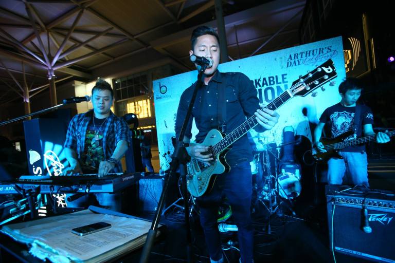 Local outfit Morning Glory (hint - not named after the flower) rocked the stage