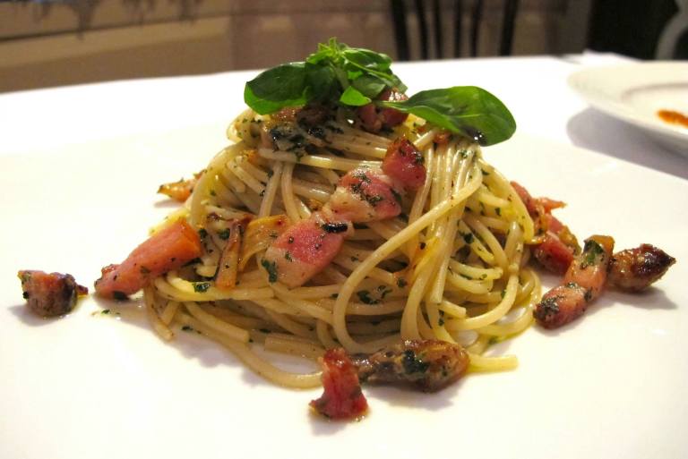 Spaghetti Pork Belly