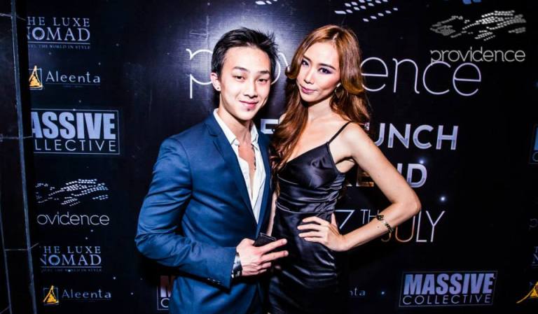 MHB's Chelsea Chil with Timothy Wong