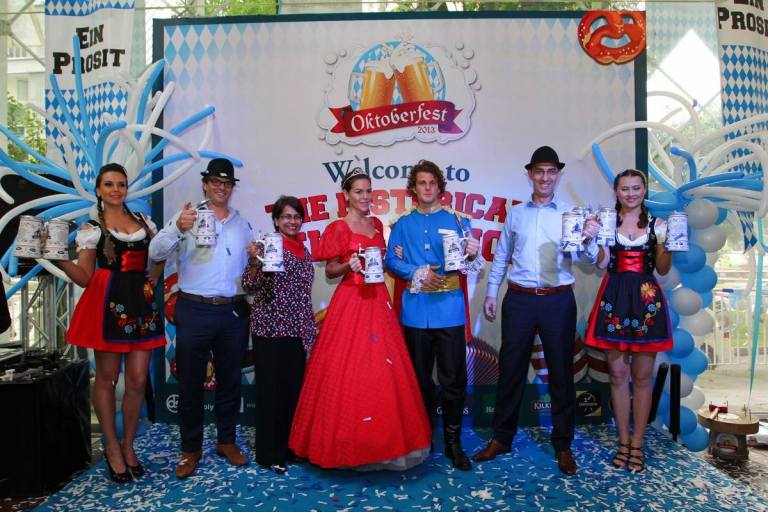 GAB top brass with "Crown Prince Ludwig" and "Crown Princess Therese"