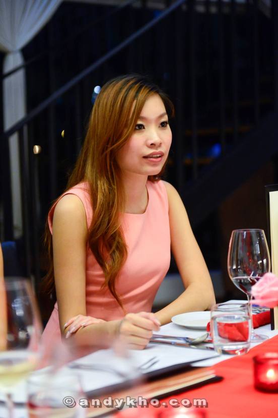 Valerie Chua in her OL (office lady) look.