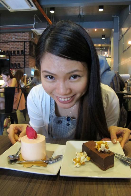 And then the other dessert arrived - A Chocolate Love-Affair