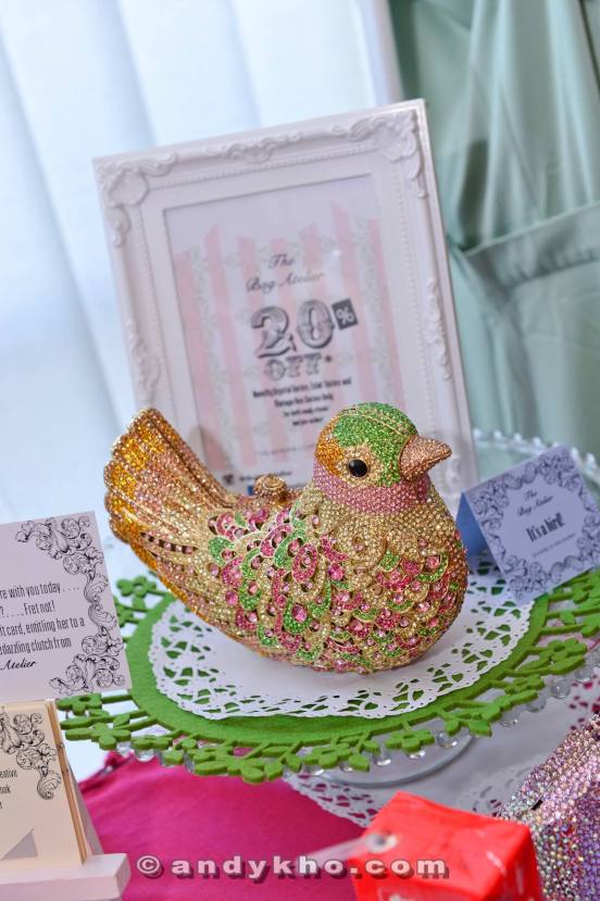 Fancy a shiny bird bag?