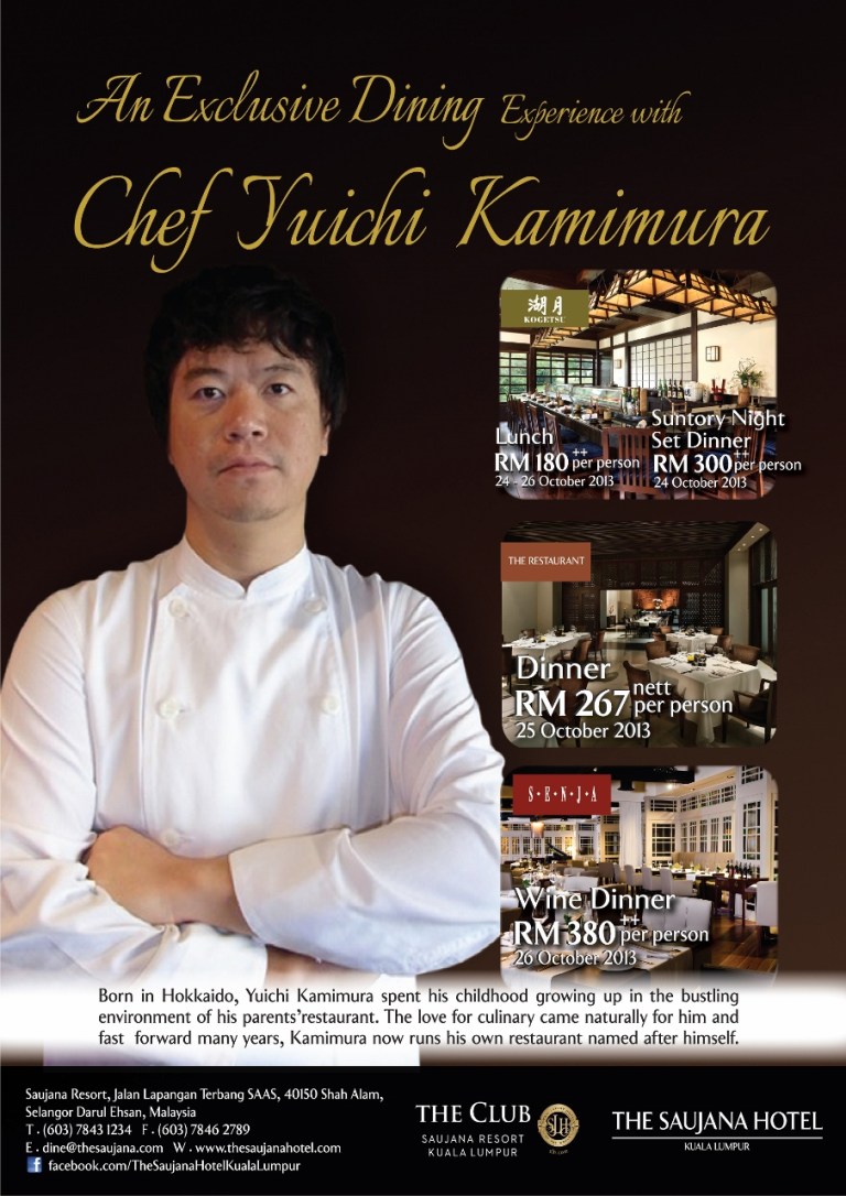 Chef Yuichi Poster A3 Size (Final Output) 1 Oct 2013 (905x1280)