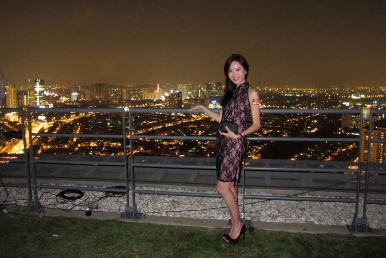 The view from Stratosphere - absolutely stunning! You can see the whole of Damansara and even the twin towers on a clear night!