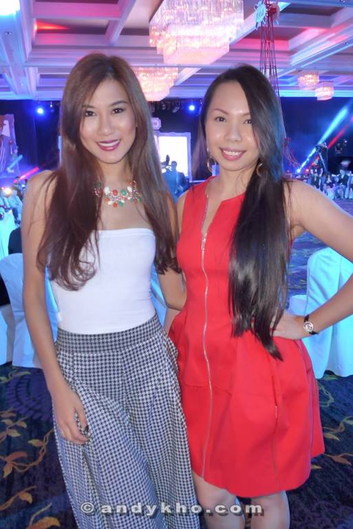 Miss World Malaysia 2012 Lee Yvonne with Hazel Loke