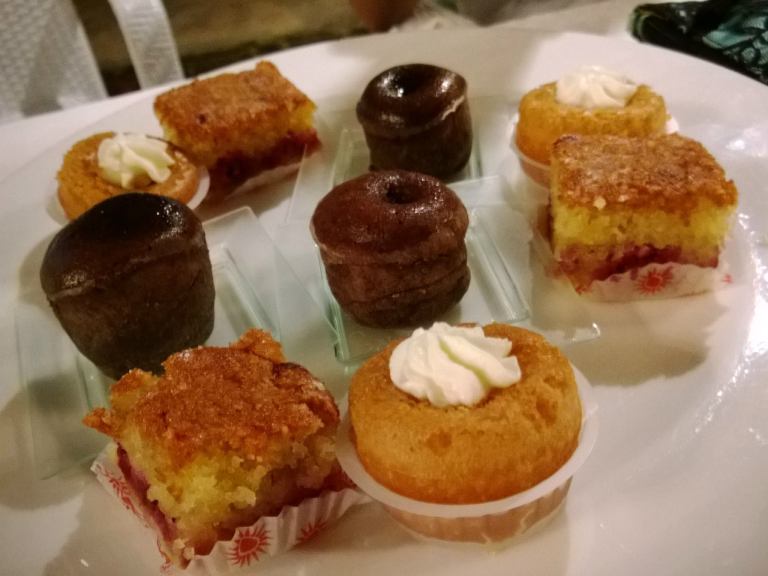 Then it was time for dessert!