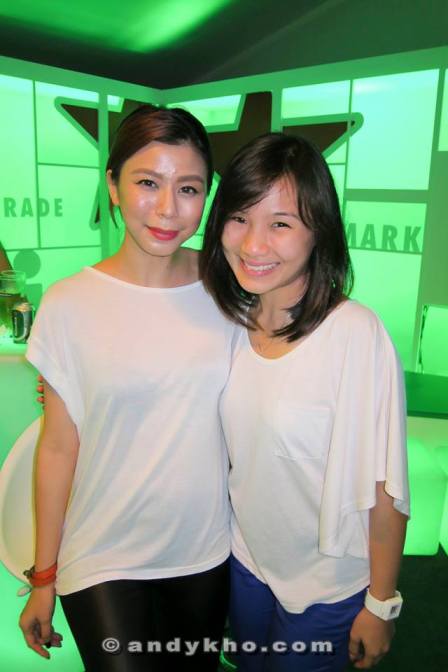 Michelle Ooi spotted with a cute friend