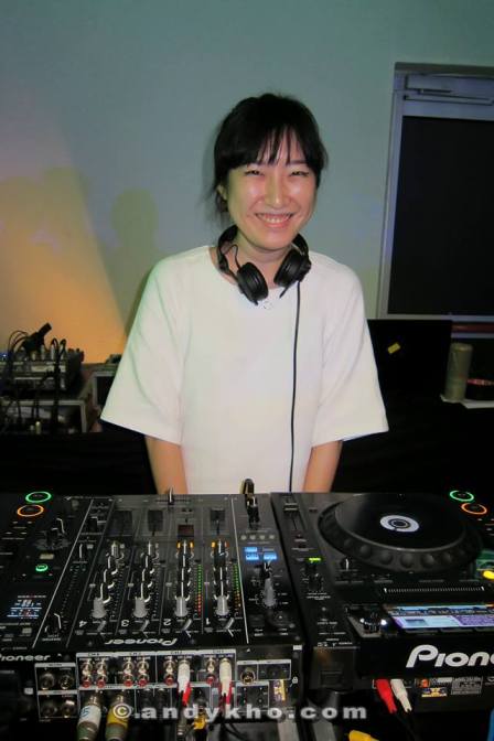 The DJ was on hand to provide some cool tunes